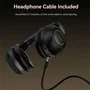 Vention NBBB0 Auriculares Inalámbricos SoundMate S11 Negros Bluetooth 5.3 con Micrófono y Batería de 20 Horas